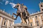 Kapitolská muzea. Od založení města s Kapitolskou vlčicí po projížďku městem vládnoucím světem s jezdeckou sochou Marka Aurelia (Řím, Itálie)